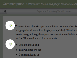 Paragraph Icons